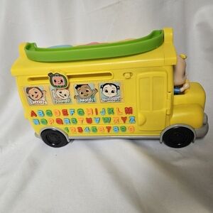 Cocomelon Yellow Educational Toy Bus‎
